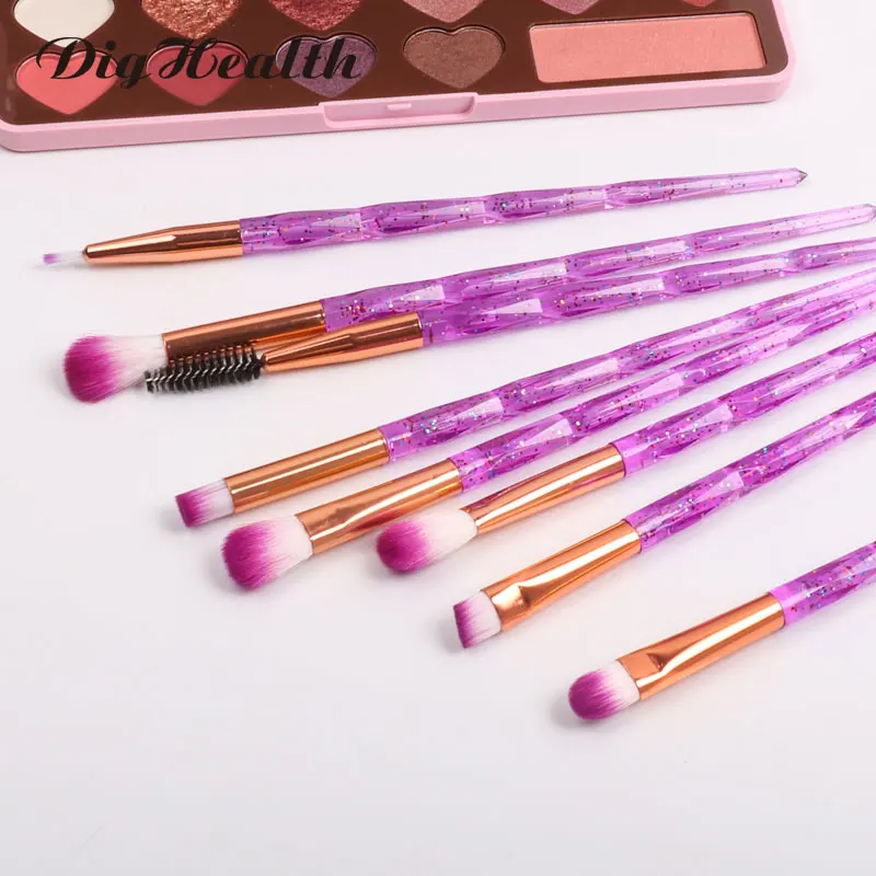 Dihealth набор кистей для макияжа Алмазная Пудра Тени век Тональная основа консилер
