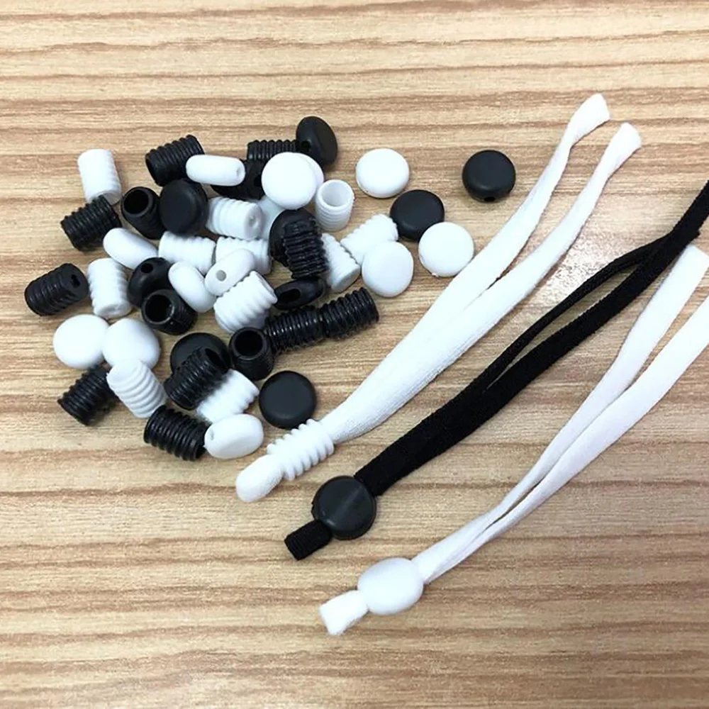 

Fast Delivery Belt Cord Earmuff Adjustable Diy Sewing Mouth Mask Elastic Band Mask Adjustment Rope Bandage Mascherina