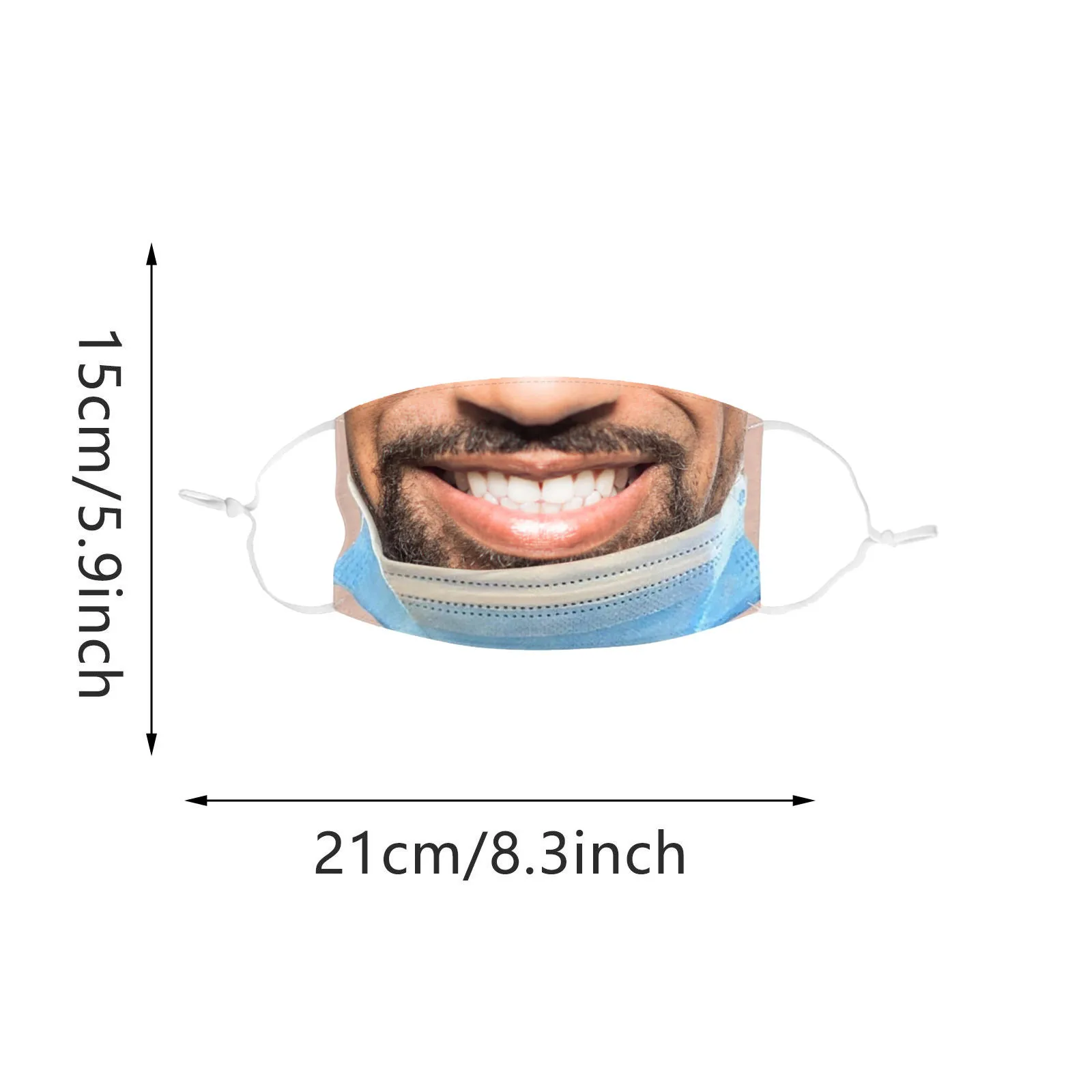 Забавные Маски с принтом Детские маски Маска для детей аниме лица тушь ресниц
