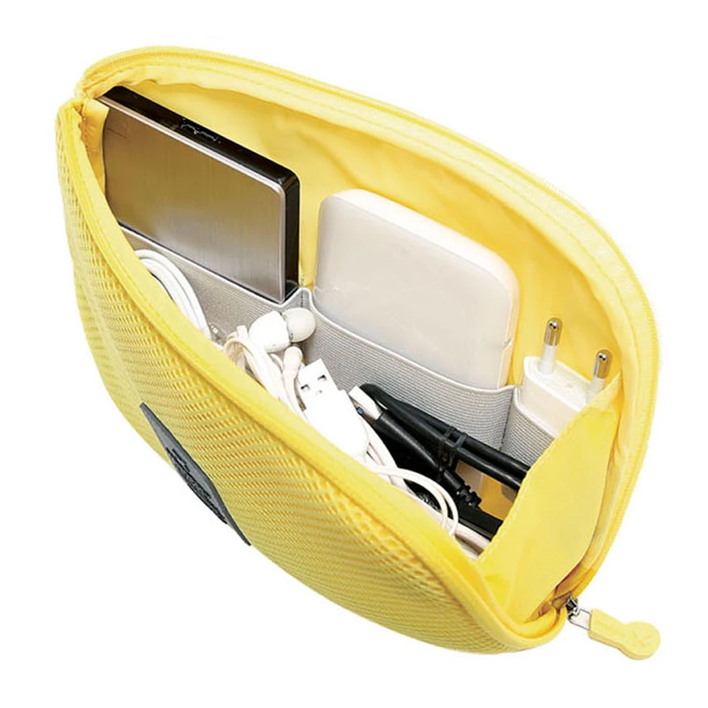 

Portable Data Cable Storage Bag Earphone Wire Organizer Case for Headphone Line Headset Closet Organizer Storage Box Storage