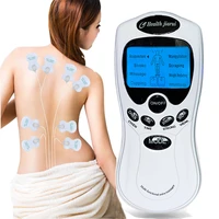tens body healthy care digital meridian therapy massager machine slim slimming muscle relax fat burner pain 24 pads massager