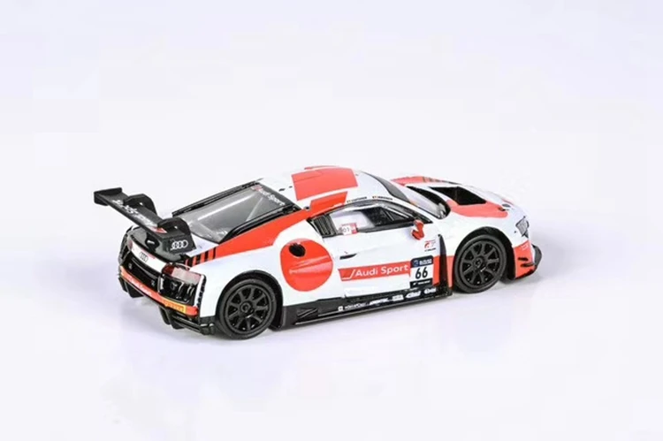 Пара 1:64 R8 2018 LMS Япония 10 часов Suzuka WRT #66 гоночная модель автомобиля под давлением |