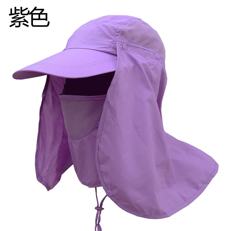 

Men's Riding Hat UV Protection Visor Outdoor Sun Protection Cap Fishing Hat Quick-drying Cap Baseball Cap Male Detachable