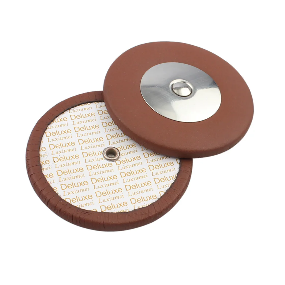 

26pcs Tenor Alto Soprano Saxophone Sax Replacement Woodwind Leather Pads Cushion Leather Pads Replacement Accessories