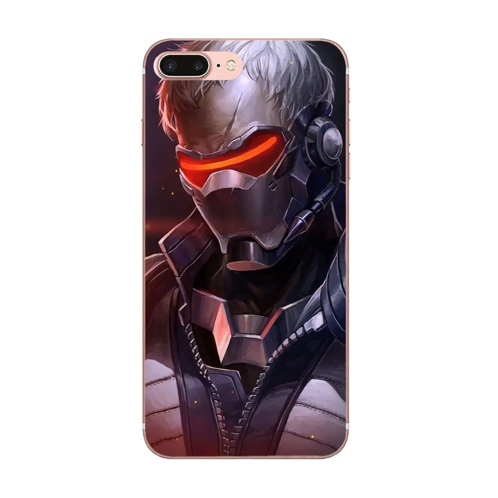 Overwatchs Tracer 76 Pharah Ow TPU Capa для Xiaomi CC9 CC9E Mi 3 4 4i 5 5S 6 6X 8 9 SE Play Plus Pro Lite A1 Mix 2 Note | Мобильные