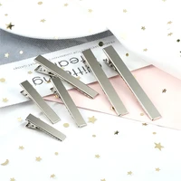 30pcslot gold color silver color hair clips simple basic metal diy hairpin fashion hairdressing tools accessories girl barrette