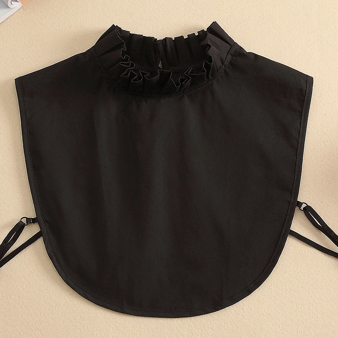 Весенний цветок вышивка с ложным воротничком для женщин из хлопка НЭП Kraag Манишка