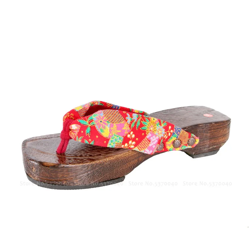 Японские традиционные кимоно деревянная обувь женские Сакура Сабо Гета Хацунэ