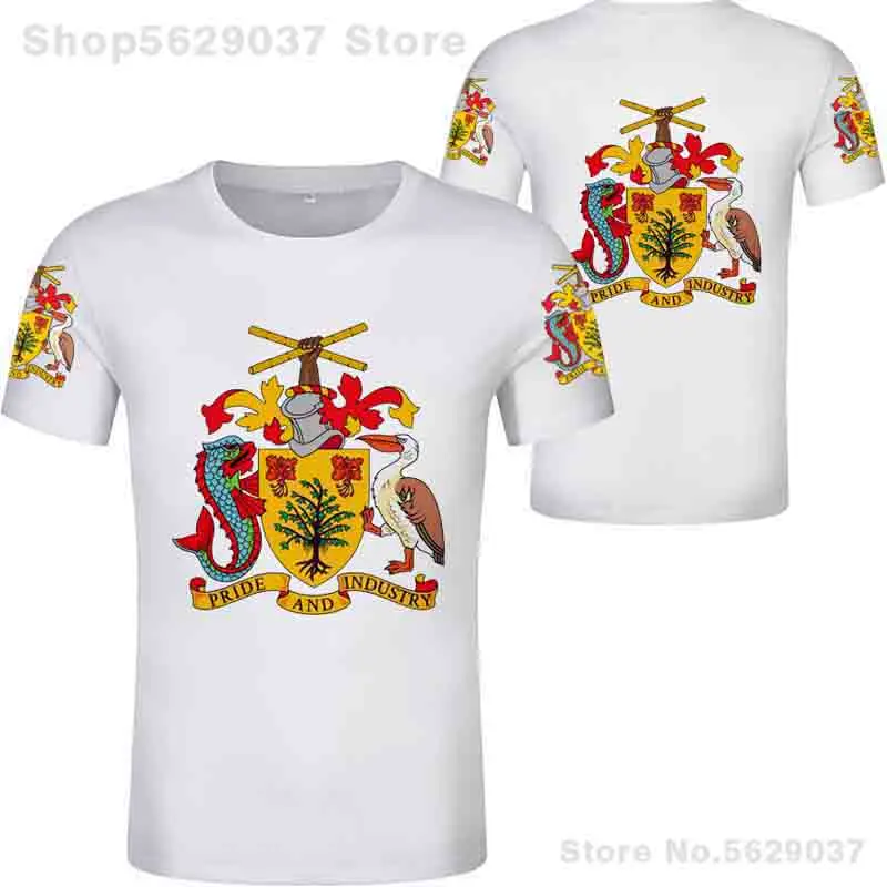 Барбадос футболка бесплатно пользовательский печать имя номер черный Фото серый