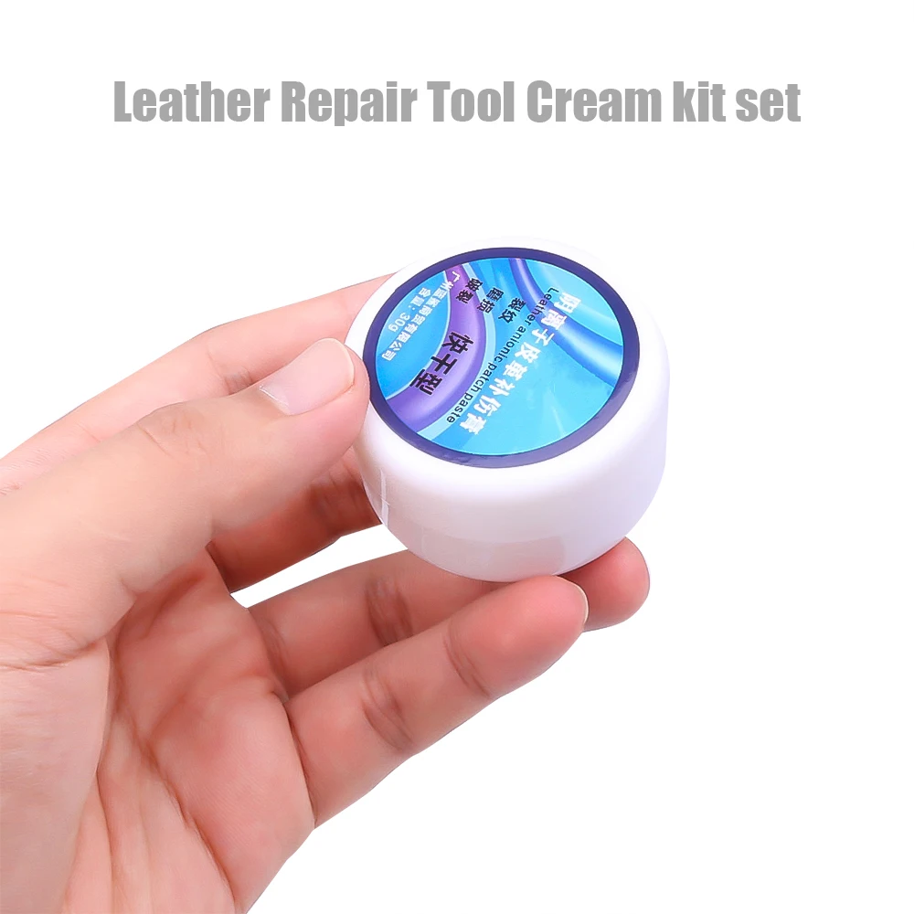 30 мл гель для ремонта кожи царапин трещин патч паста клей автомобильных кожаных