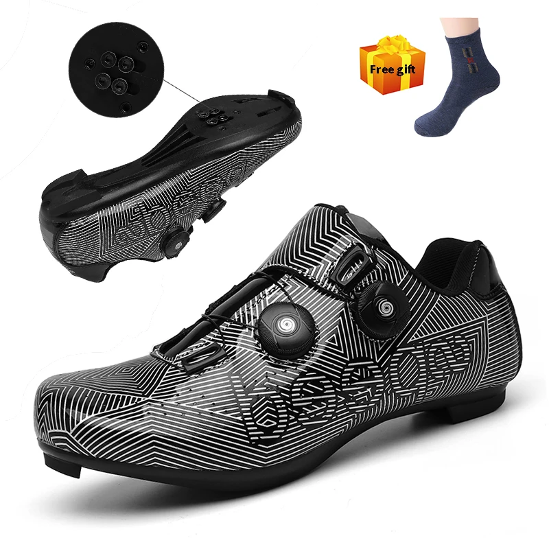 Mtb Cycling Shoes Men SPD Road Bicycle Sneakers Professional Sport Self-Locking Mountain Racing Sapatilha Zapatillas Bike | Спорт и