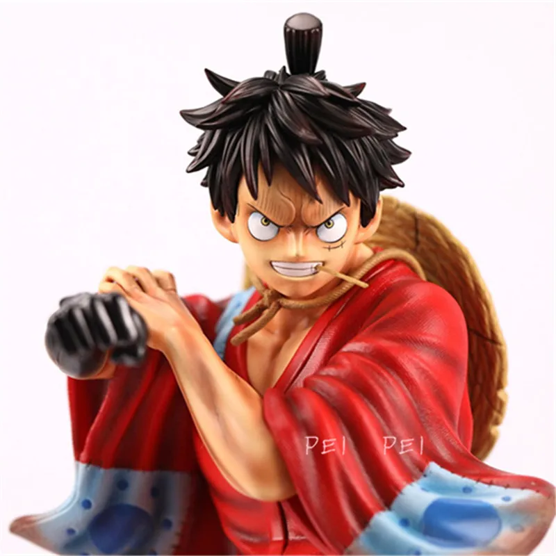 Цельная соломенная шляпа Пиратская Обезьяна D Luffy Kazunokuni кимоно серия аниме GK