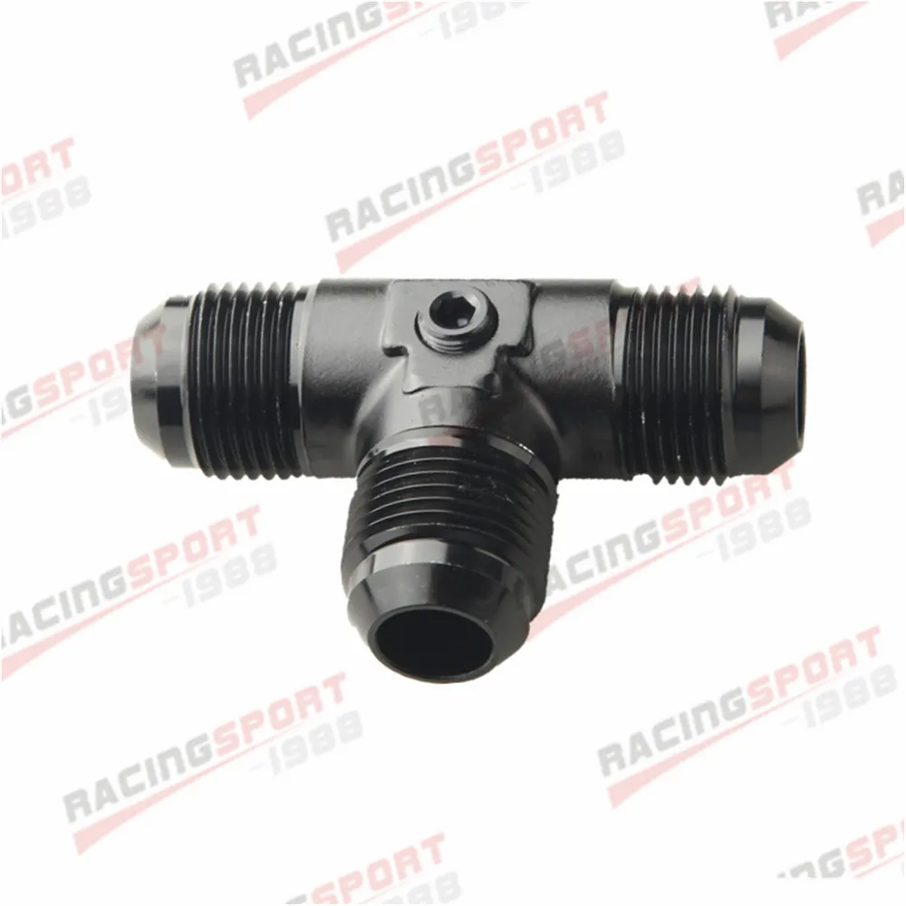 AN12 AN 12 Male Flare T piece 1/4 &quotx27NPT порт топливного масла шланг адаптер|Подача и обработка