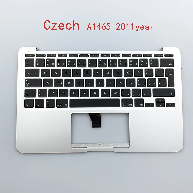 Б/у A1466 A1465 Топ чехол для Macbook 1" Топ чехол с Великобритании арабский французский Турция Бельгия клавиатура+ Топ чехол+ Подсветка