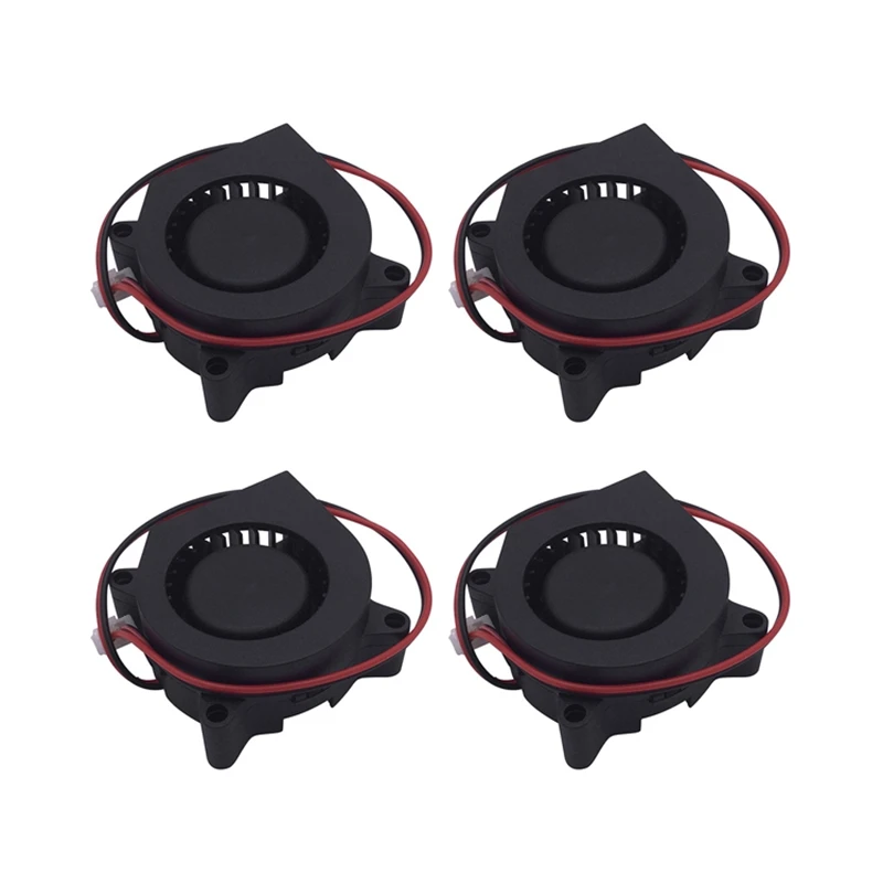 

4020 24V 0.1A Cooling Turbo Fan Brushless for Reprap Cooler Blower 40X20mm Plastic Fan 3D Printer 4Pcs
