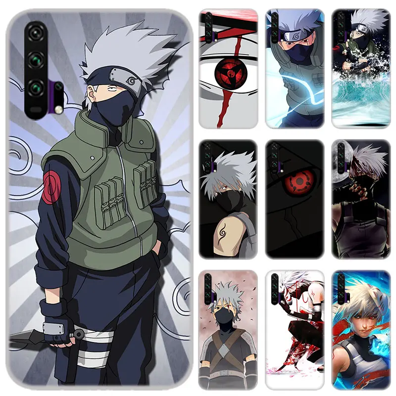 Silicon Cases For Huawei Honor 10 9 8 Lite 20 Pro 7A 7C 8X V20 V10 V9 naruto Kakashi TPU Silicone Cover case |