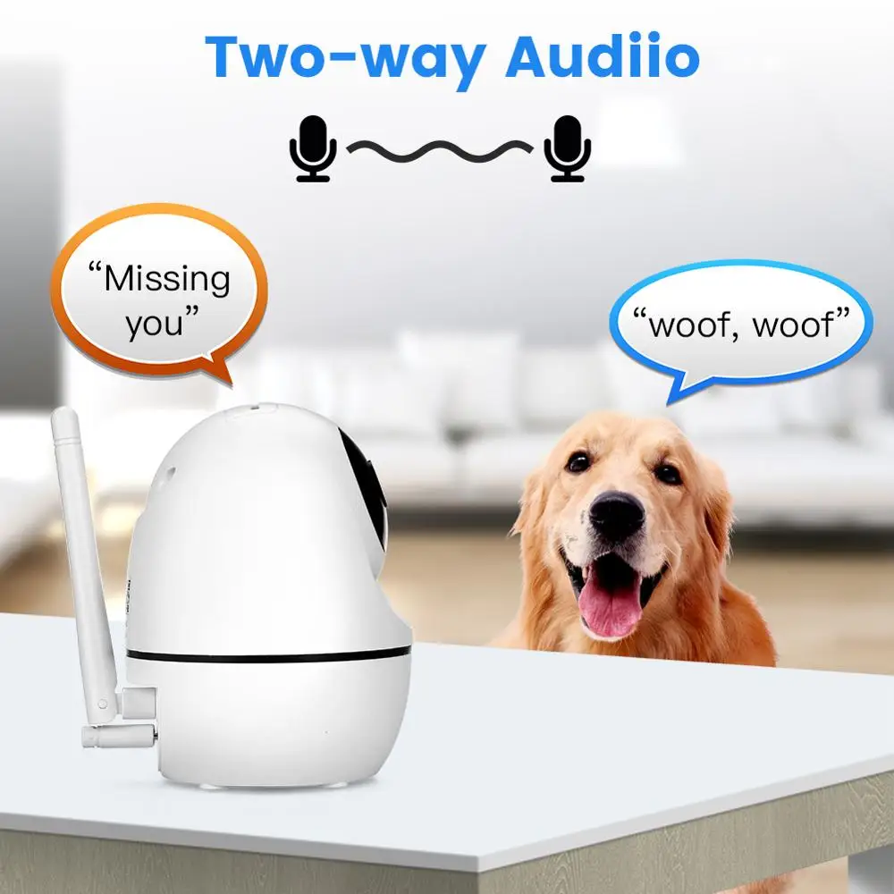 AI Human Auto Tracking 1080P Беспроводная IP камера облачная Wifi умный дом безопасность CCTV сеть