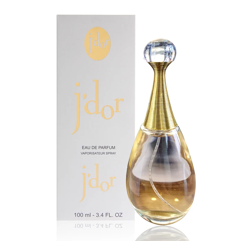 100 мл Парфюмерная вода Дамская парфюмерная стеклянная бутылка Женский спрей для