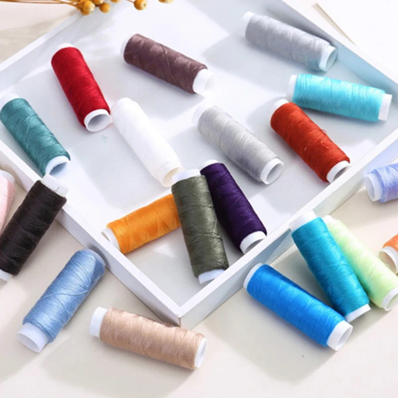 39 цветов ручная работа швейная нить домашняя вышивка машина линия коробка