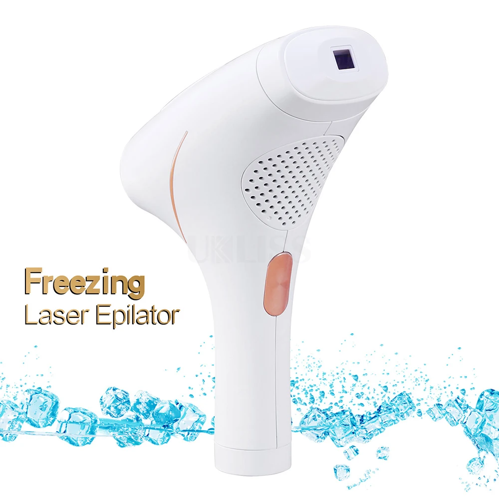 

IPL Laser Hair Removal 500000 Flashes Epilator Permanent Freezing Point Painless Epilator Facial Body Bikini Electric Depilator