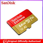 Карта памяти Sandisk Extreme Micro SD A2 A1 V30 U3 64 ГБ 32 ГБ, карта памяти 128 ГБ 256 ГБ, флеш-карта microsd для бесплатной доставки