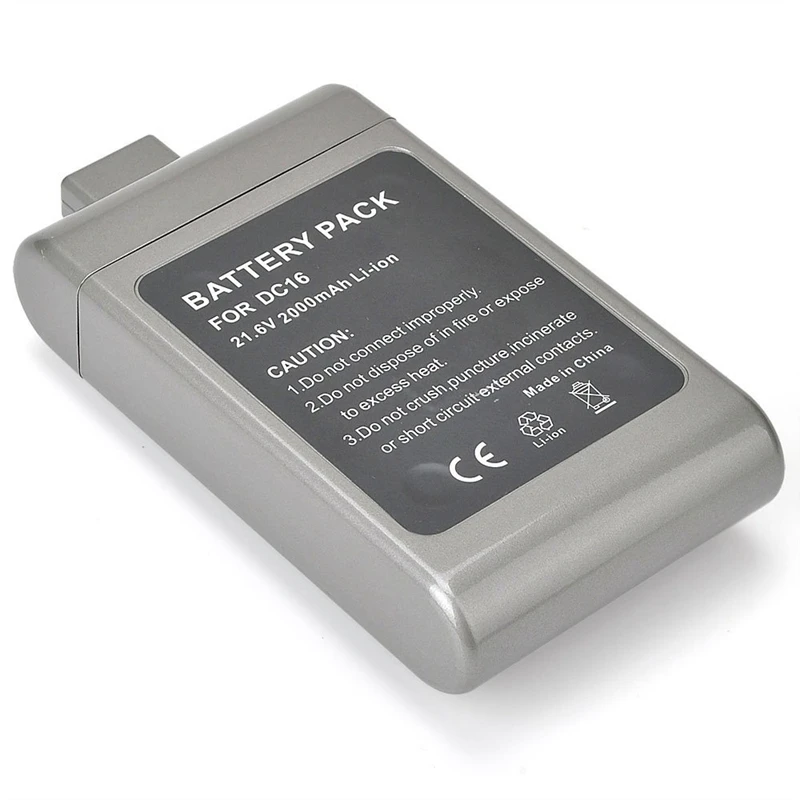 21 6 v 2000mAh расширенная замена батареи пылесоса для Dyson DC16 912433 01 03 04