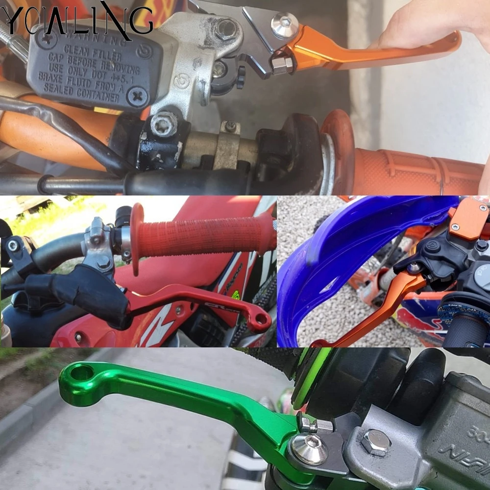 Алюминиевый складной тормозной рычаг сцепления для мотоцикла Suzuki 250 SB 250SB 2002 2003 2004