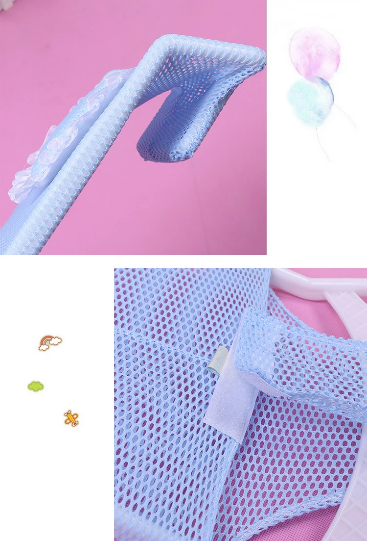 1Pc Newborn Infant Adjustable Bath Net Pillow Non-slip Baby Mat Kids Bathtub Shower Cradle Bed Cushion | Мать и ребенок