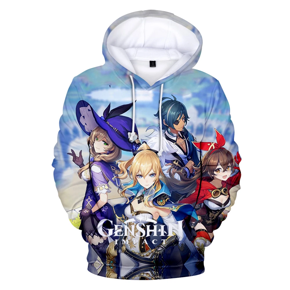 

New 3D Genshin Impact Hoodies Men Women Sweatshirt Casual Hoodie Children Clothing Sweatshirt Hoodie 3D Print Streetwear Hoodies