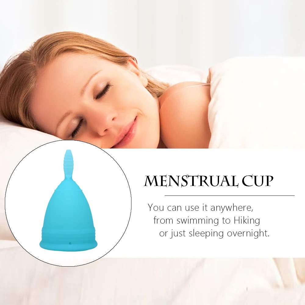 Многоразовый коллектор Менструальный медицинский период Чашка мягкая