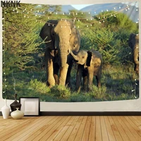 nknk brand elephant tapestry animal rug wall love home tapestrys trees tenture mandala decor boho decor hippie new