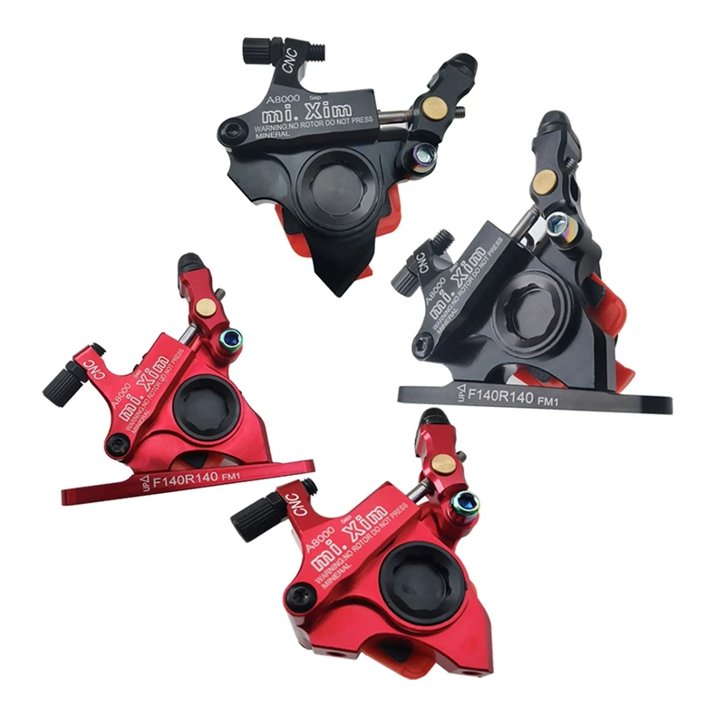 Mi.Xim Road Bike Hydraulic Disc Brake Set Bicycle Front Rear Oil Disc Brake Hydraulic Disc Bicycle Brake