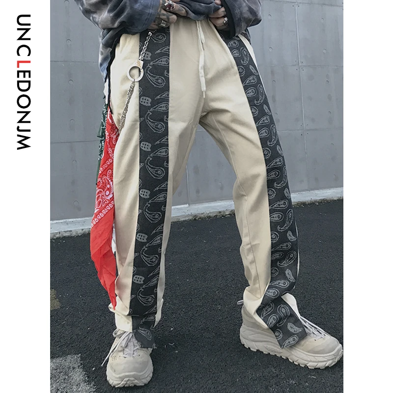 UNCLEDONJM цветные шаровары мужские повседневные мешковатые джоггеры тактические