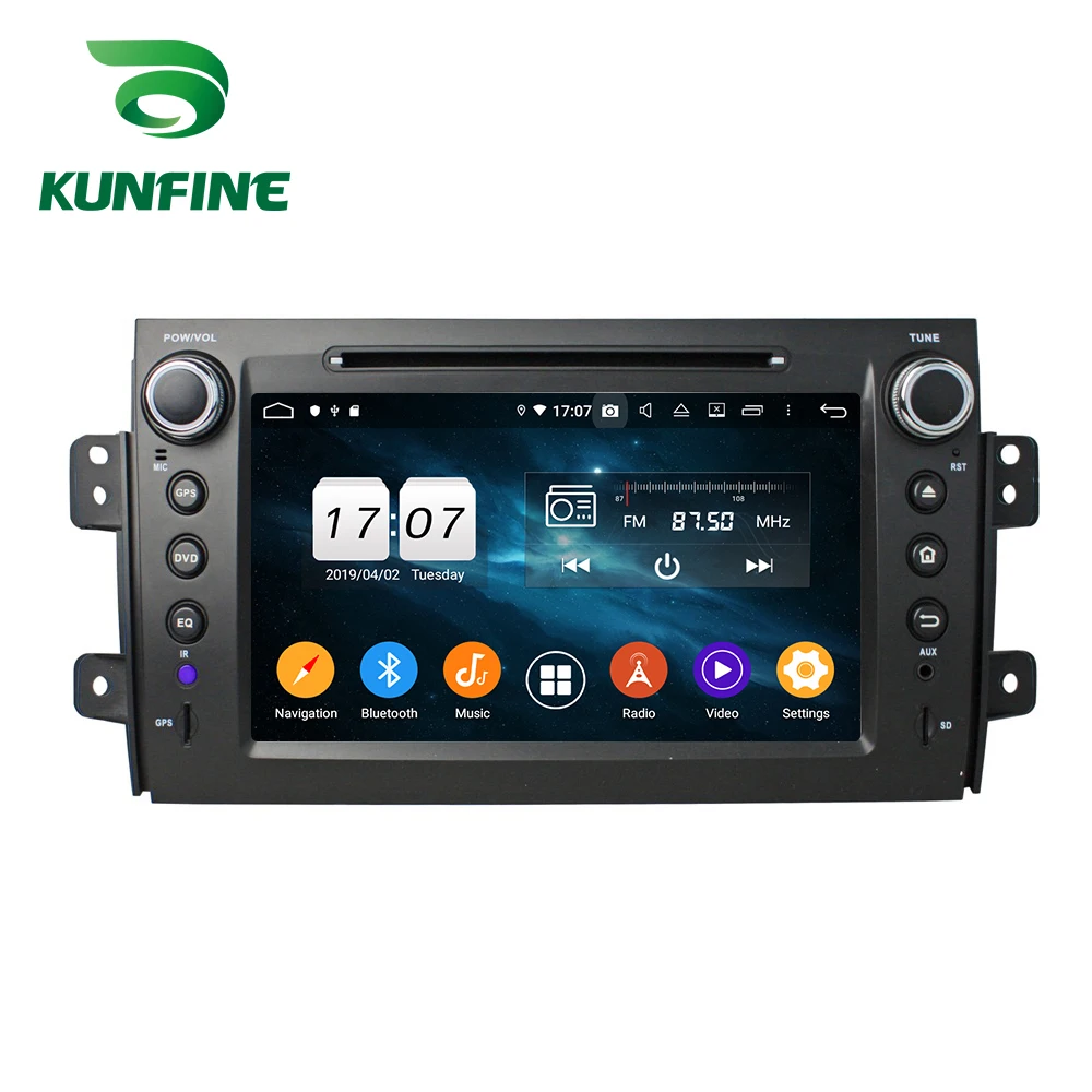 Android 9 0 Восьмиядерный 4 Гб ОЗУ 64 ПЗУ автомобильный DVD GPS мультимедийный плеер