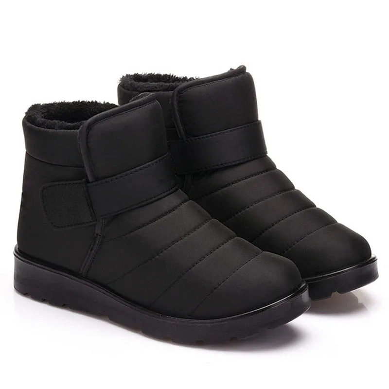 

Теплые Меховые Водонепроницаемые зимние мужские ботинки Военная обувь для мужчин кроссовки на платформе Мужские кроссовки на плоской подо...