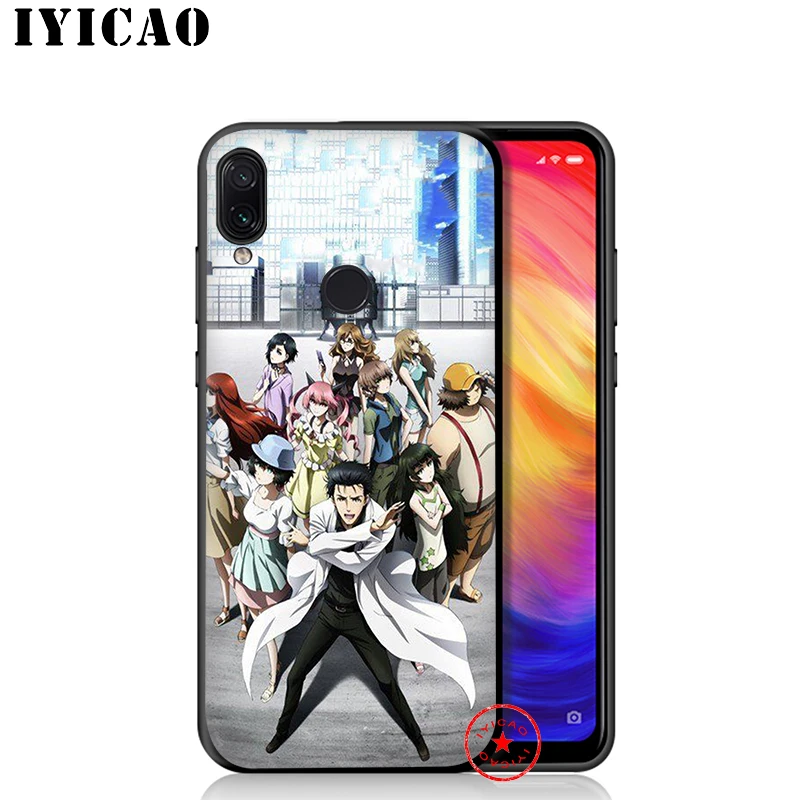 IYICAO steins Gate мягкий чехол для Xiaomi Redmi Note 8 7 6 5 Pro 5A 4X задняя силиконовая |