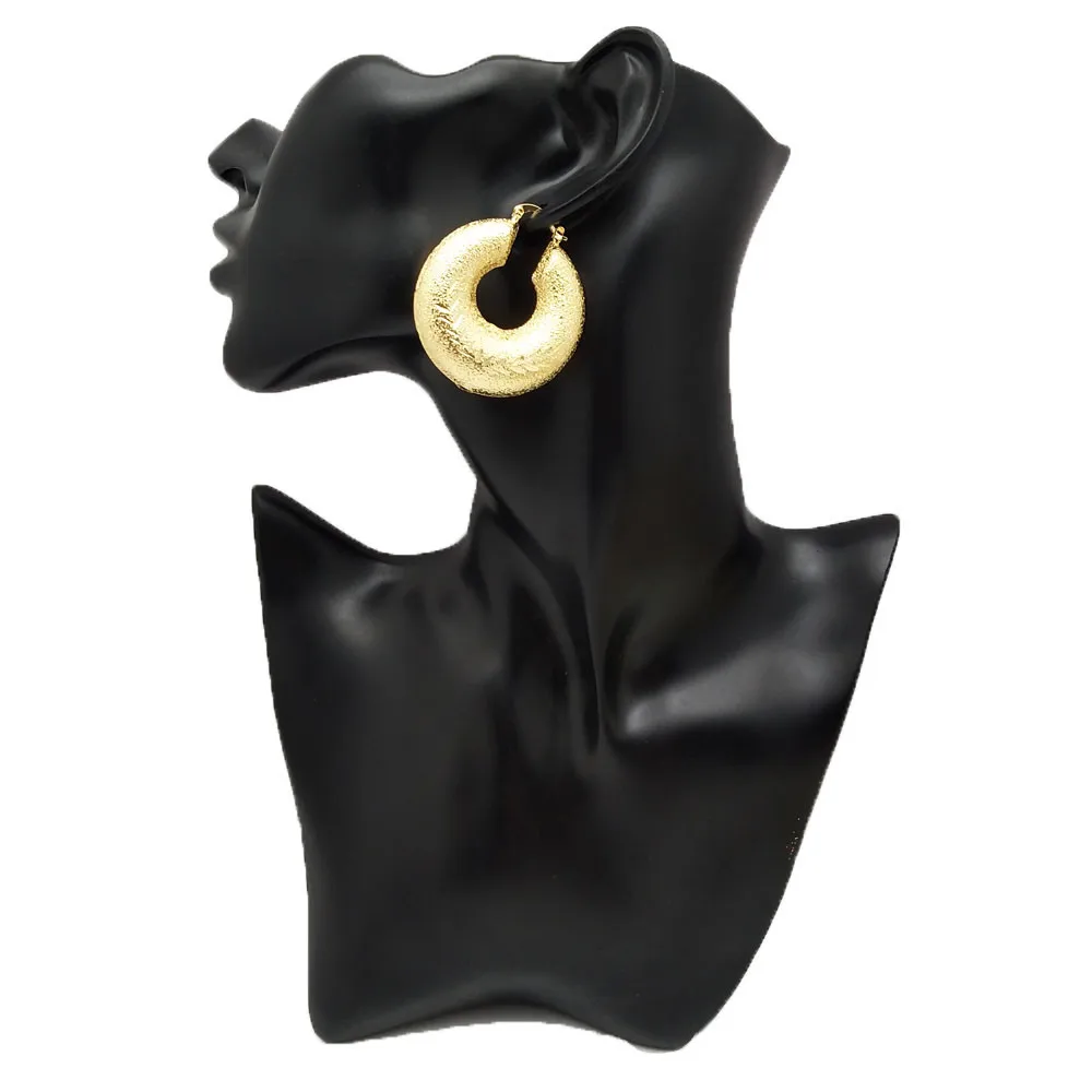 Женские медные серьги подвески золотые вечерние гвоздики подарочные с подвеской