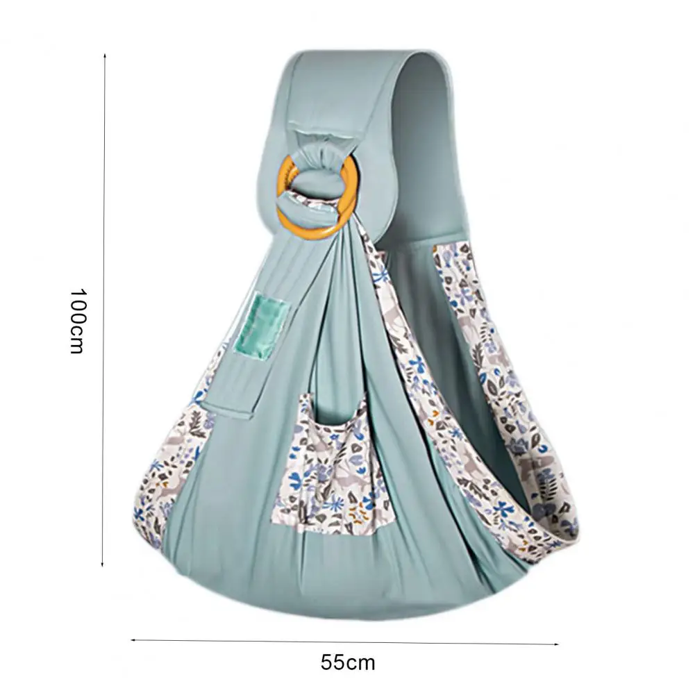 

Baby Wrap Sling Dual Use Infant Nursing Cover Breathable Fabric Breastfeeding Carriers for Infant