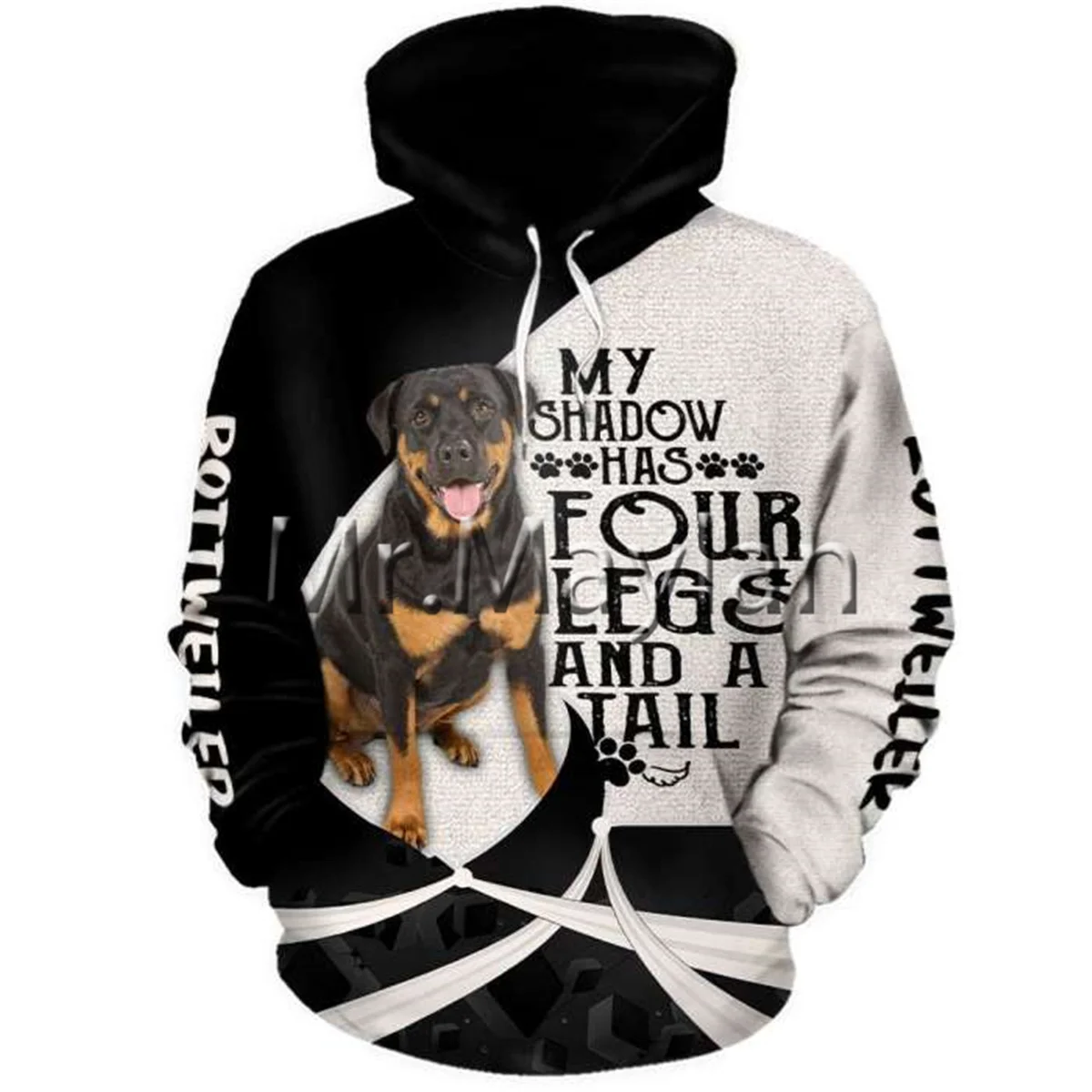 

Unisex 3D Graphic Hoodies Sweatshirts Animals Dog Art Rottweiler Hoodie Men/Women Casual Streetwear Sweatshirt Pullover DAK023