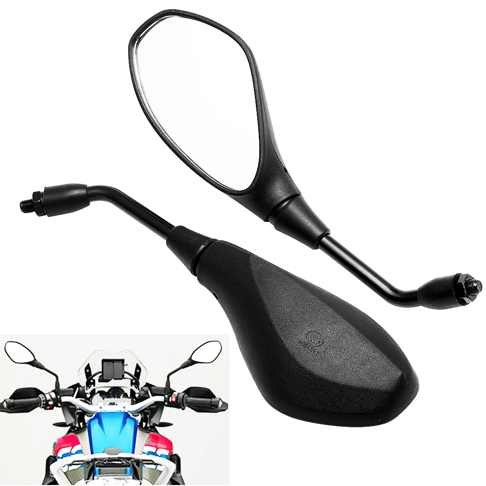 

Universal 10mm Motorcycle Rear View Side Mirrors FOR BMW R1200gs R1200GS R1200RT