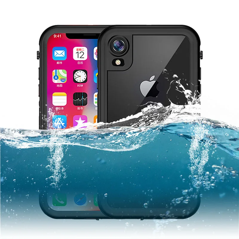 Водонепроницаемый чехол для iPhone X XS Max XR противоударный плавания дайвинга 6 S 7 8 Plus