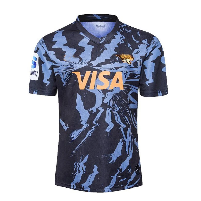 

2020 2021 Leopard Man's RUGBY HOME AWAY JERSEY Sport Shirt S-5XL