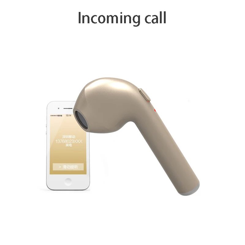 I7s Tws беспроводные Bluetooth наушники Air Handsfree in ear гарнитура с зарядным боксом для iPhone