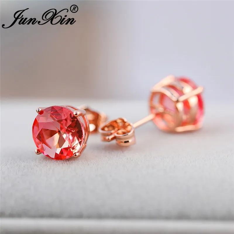 Милый розовый желтый цвет радуги с украшением в виде кристаллов круглые