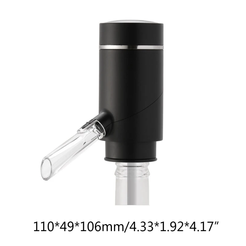 

Electronic Automatic Pourer Spout Decanter Fast Wine Aeration Device Portable Wine Aerator Dispenser Pouring Tool Pump Home 449E