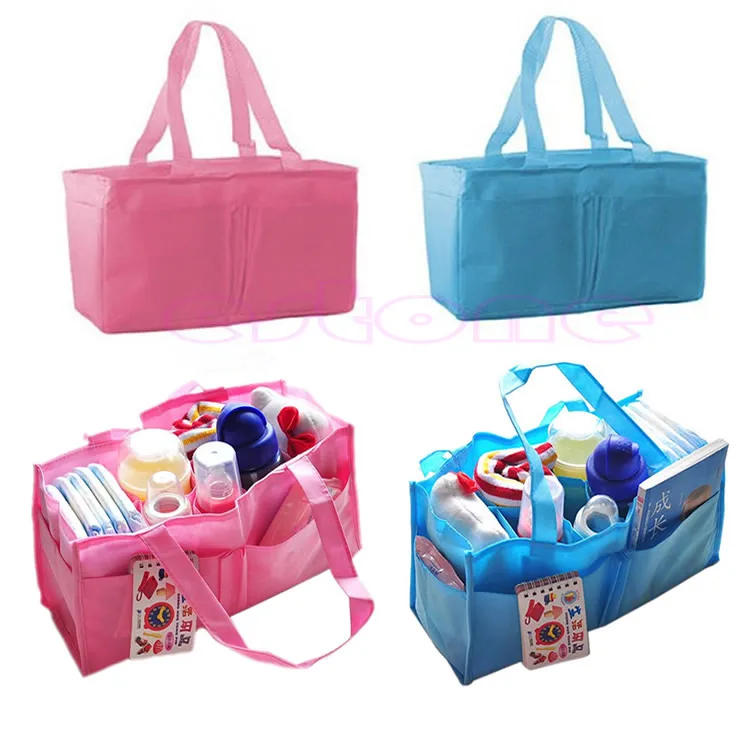 

Outdoor Travel Portable Diaper Baby Nappy Divider Storage Organizer Bag Handbag