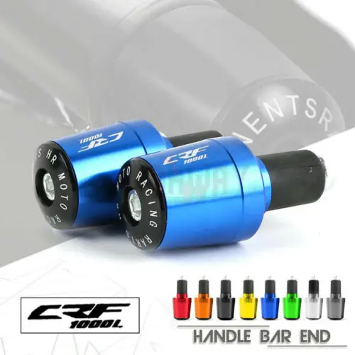 Аксессуары для мотоциклов 7/8 дюйма 22 мм ручки Концевая ручка крышка заглушка Honda