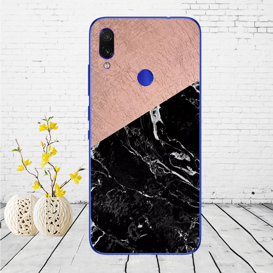 F45 Чехол для Xiaomi Redmi Note 7, силиконовый чехол для Xiaomi Redmi Note 7, задняя крышка, чехол для Redmi Note 7, чехол для телефона - Цвет: F45
