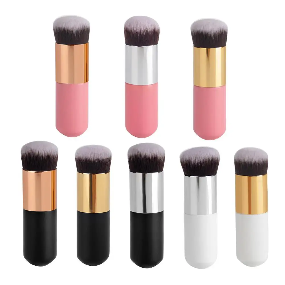 Кисть для макияжа основы профессиональная плотная большая круглая головка