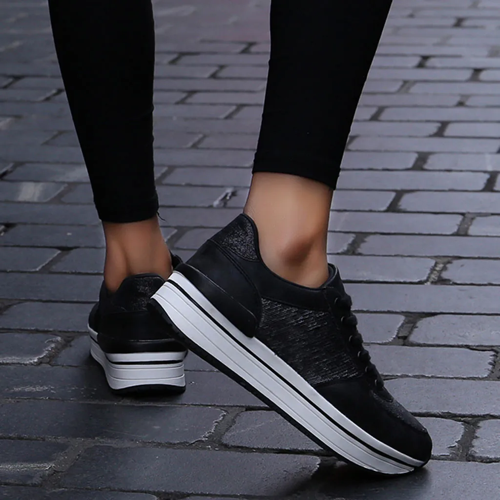 SAGACE New Hot Style Women High Quality Sneakers Female Breathable Gym Casual Big Size Footwear Light Tennis Shoes Muffin shoes | Обувь